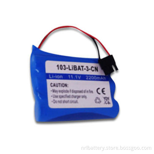 A Grade Lithium Polymer Battery Pack with Capacity of 2,200mAh, OEM and ODM Orders are Welcome